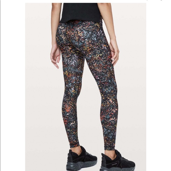 lululemon athletica Pants - Lululemon Wunder Under Hi-Rise Tight Leggings Flowerescent Multi 28"
